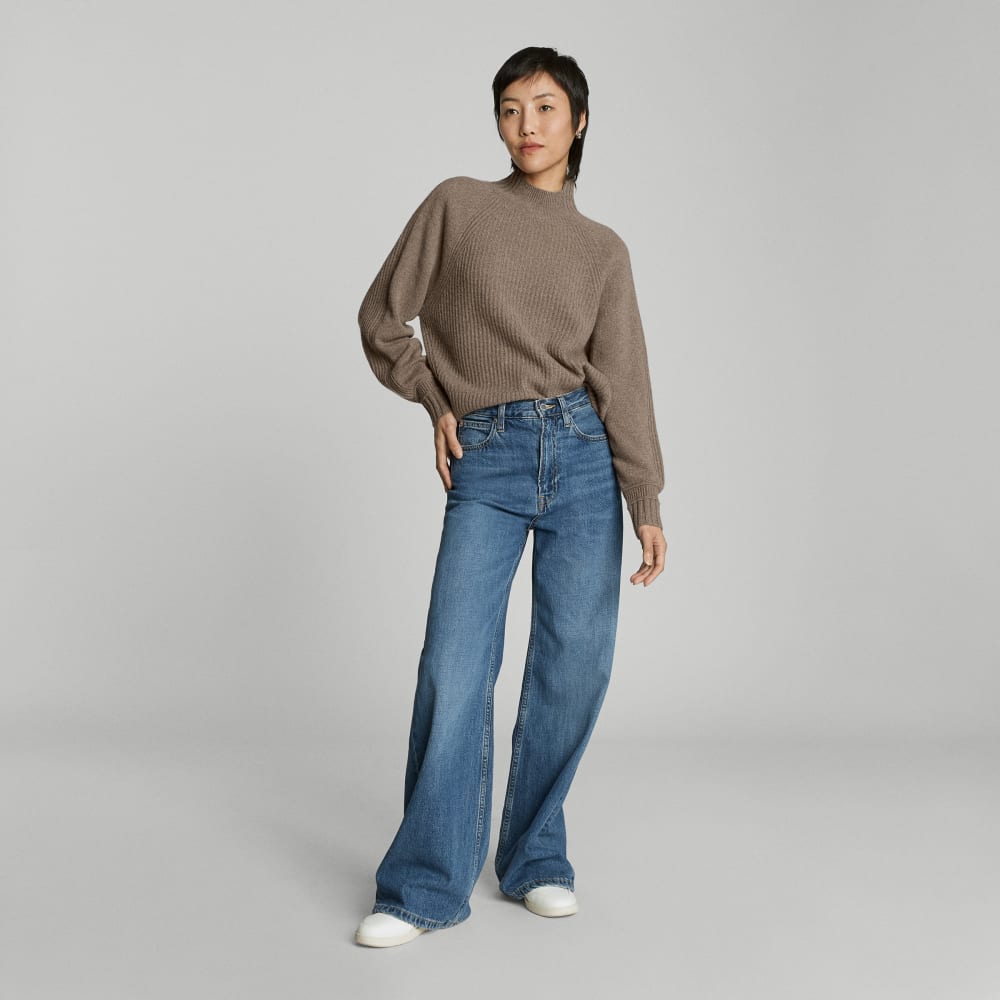 womens-recashmere-ribbed-turtleneck-heathered-taupe-grey