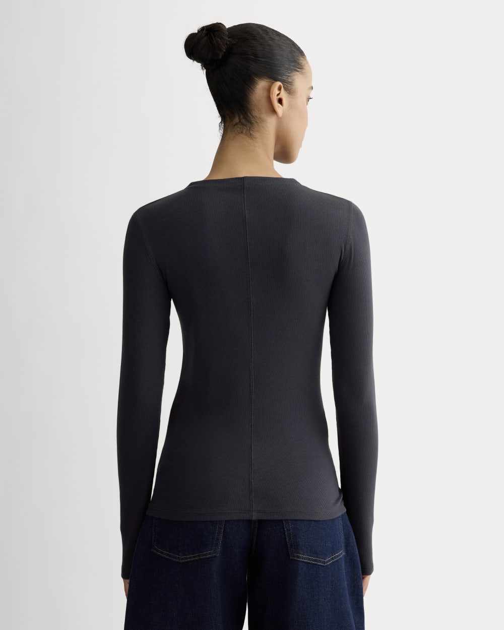 womens-luxe-rib-funnel-neck-tee-navy