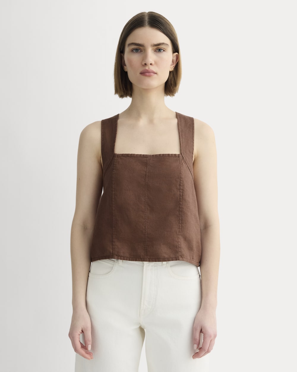 womens-crossback-tank-linen-cedarwood | primary