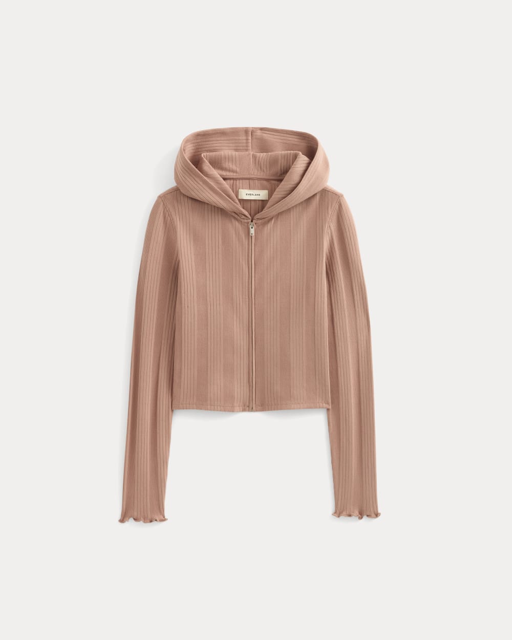 womens-lounge-rib-hoodie-ash-rose | alt