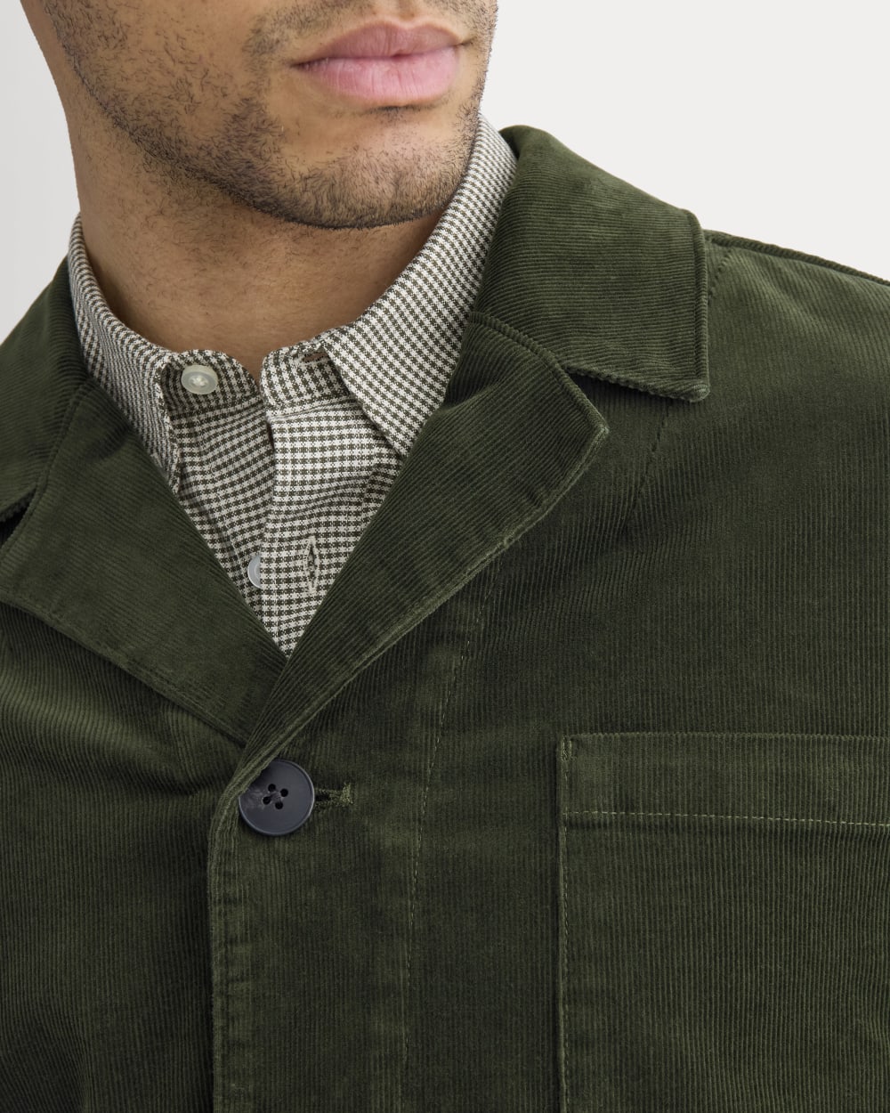 Fine Wale Corduroy Chore Blazer | Dark Forest – Everlane