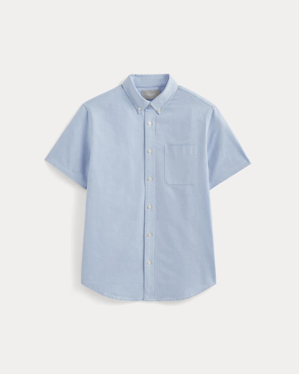 The Organic Short Sleeve Oxford Shirt | Light Blue – Everlane