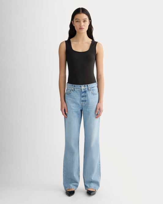 womens-form-square-neck-bodysuit-black | primary