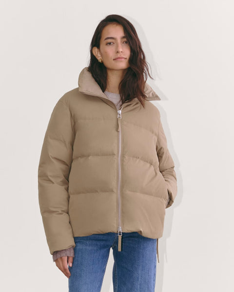 The Puffer Bomber | Taupe Grey – Everlane