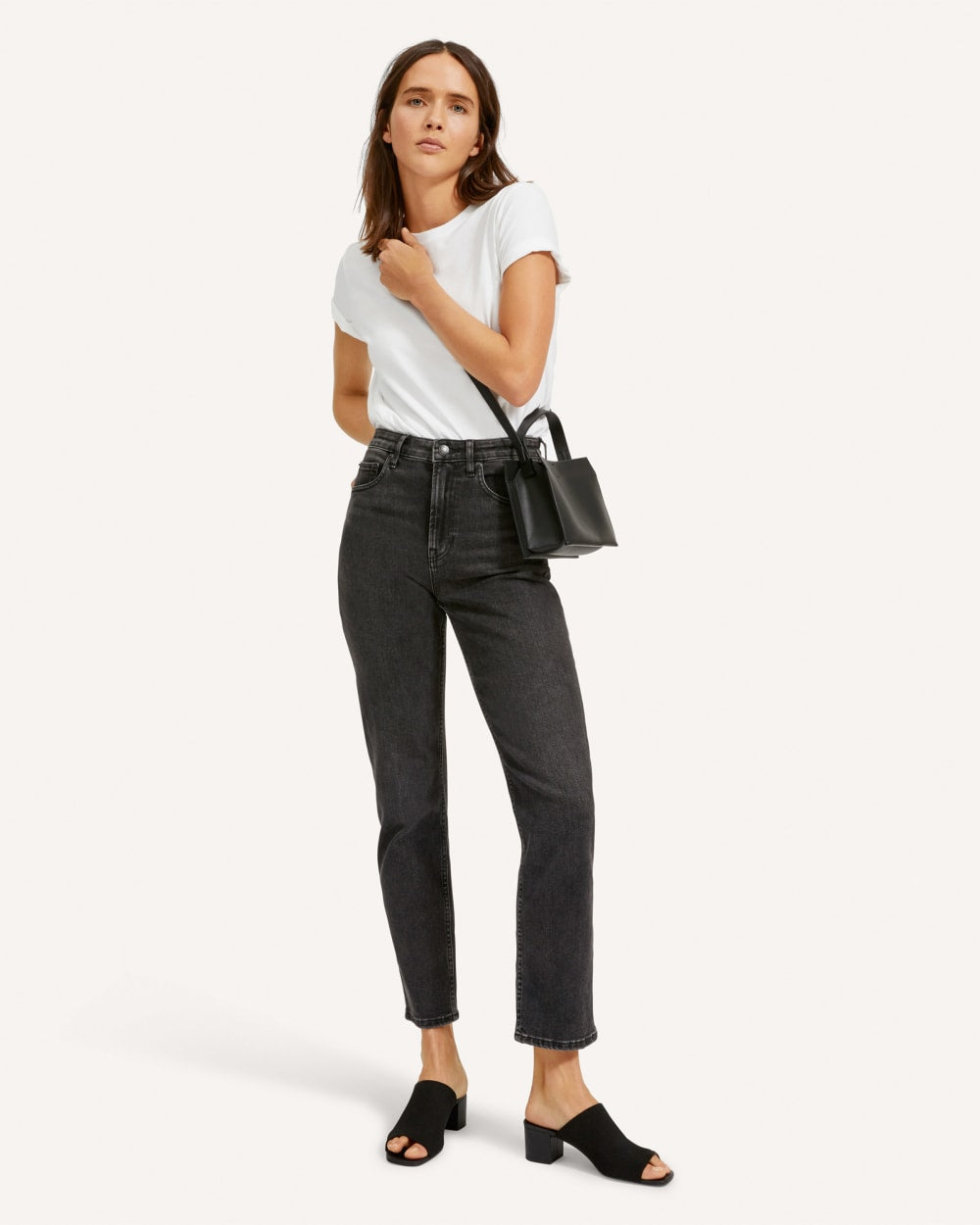 The Glove Mule in ReKnit Black – Everlane - Main Image