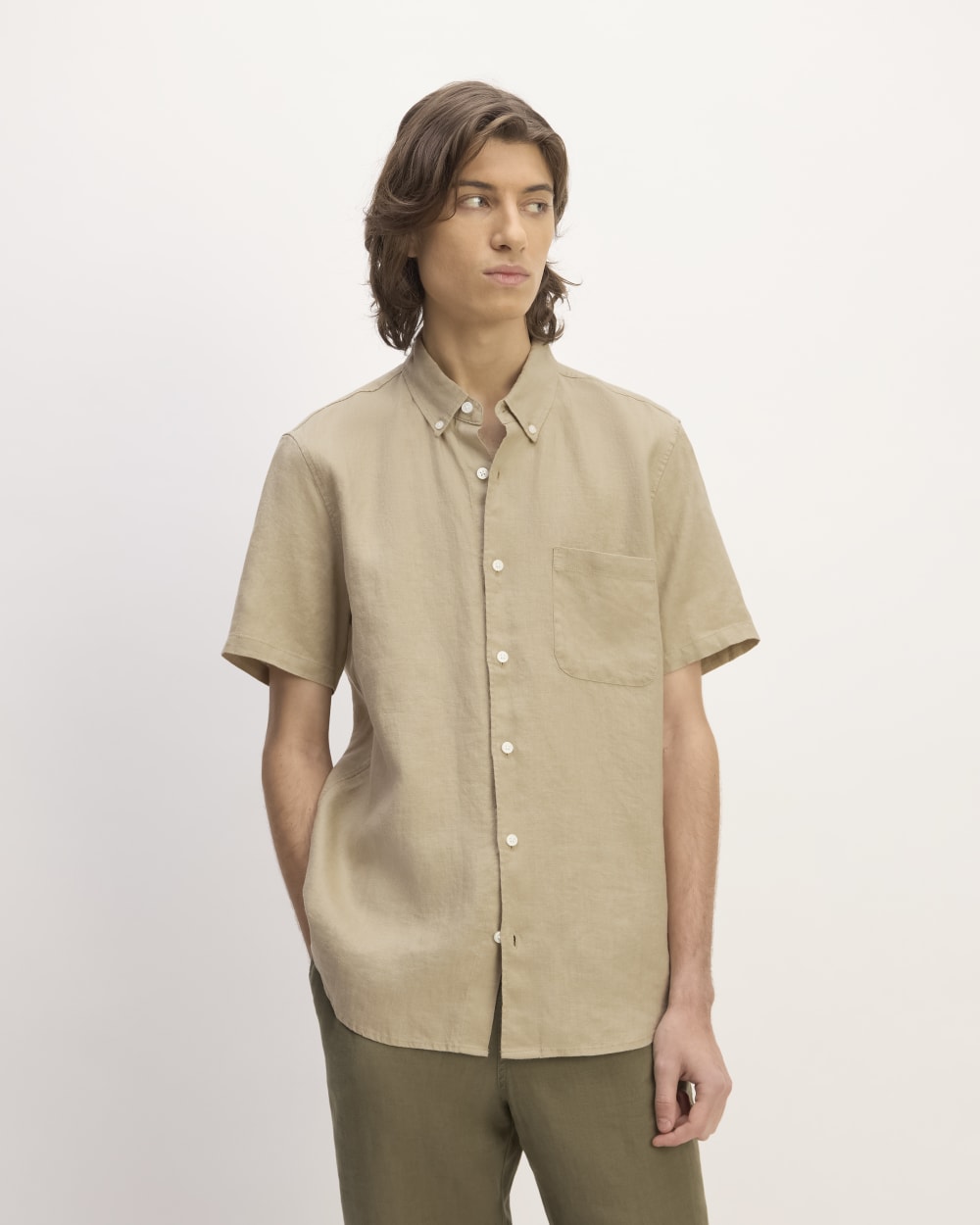 mens-linen-ss-shirt-trench-coat-khaki | primary