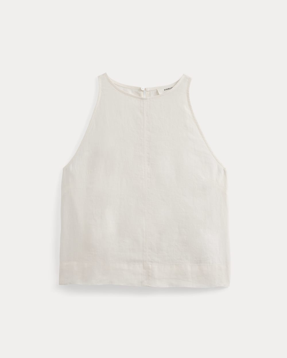 womens-linen-high-neck-tank-bone-2 | alt