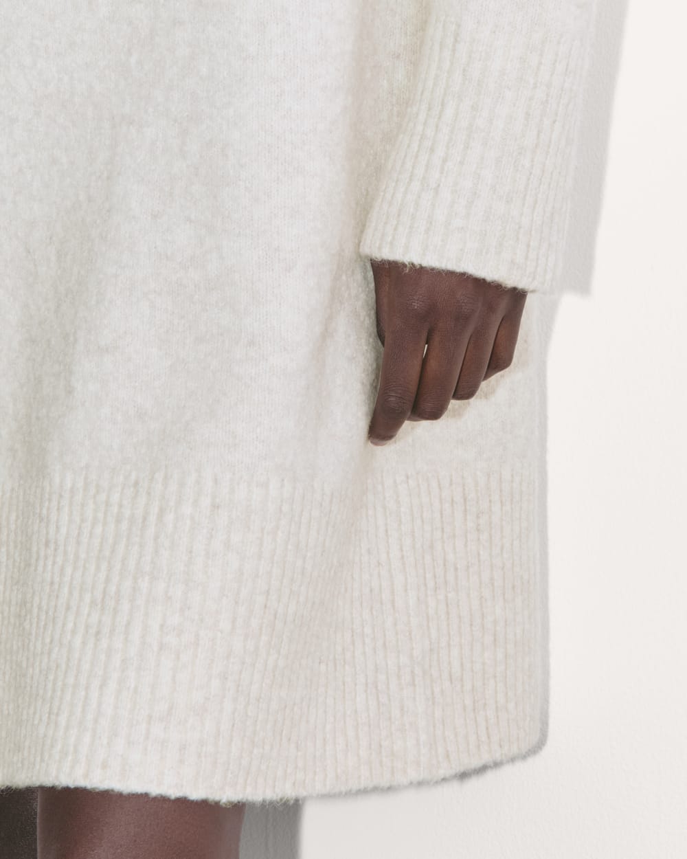 The Sweater Dress in Plush Cotton | Heathered Oat Everlane The Sweater Dress in Plush Cotton | Heathered Oat Everlane