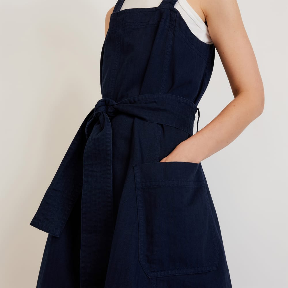 womens organic cotton dress navy Newport Coast Organic Cotton Dress