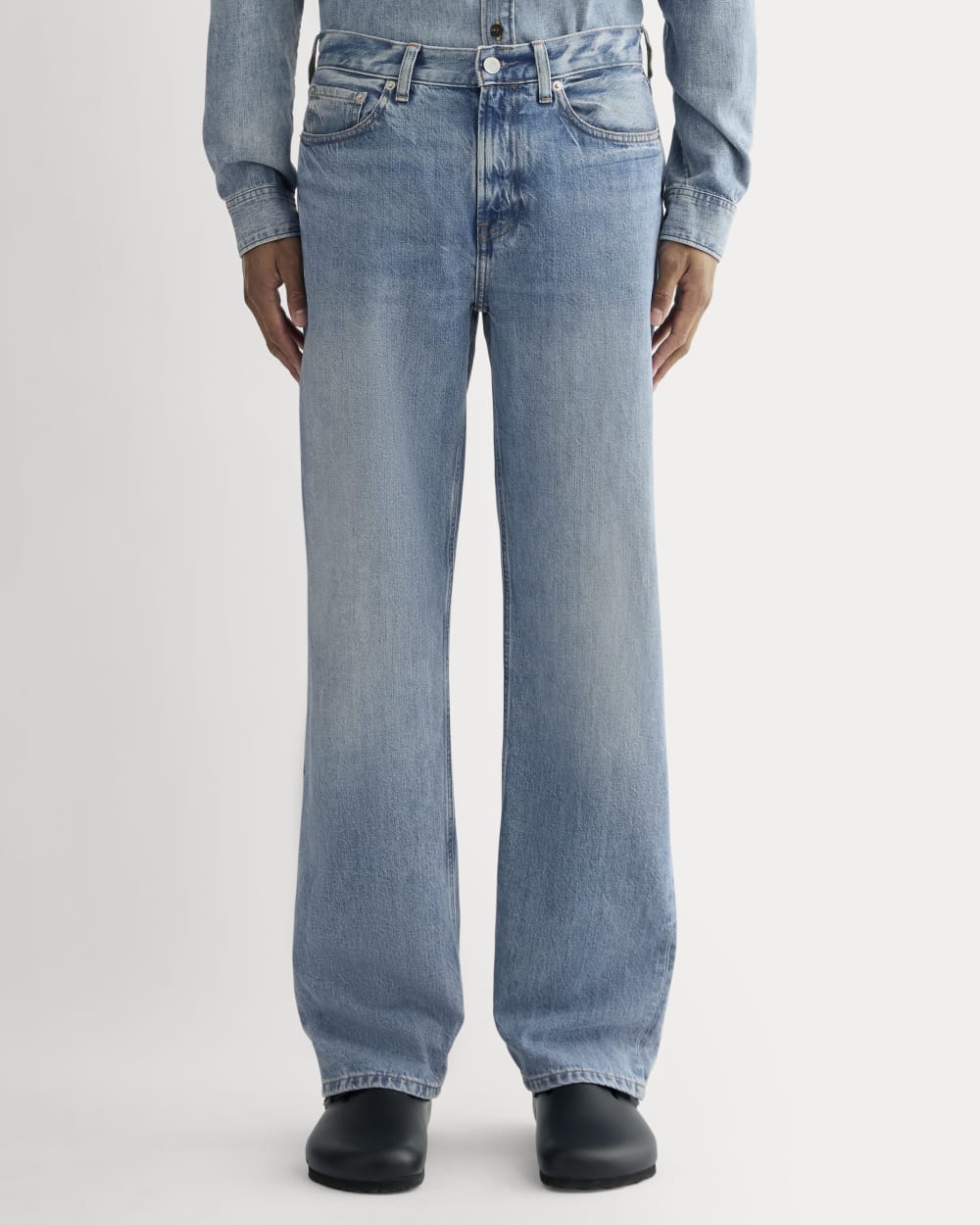 The '90s Loose Straight Jean | Light Indigo – Everlane