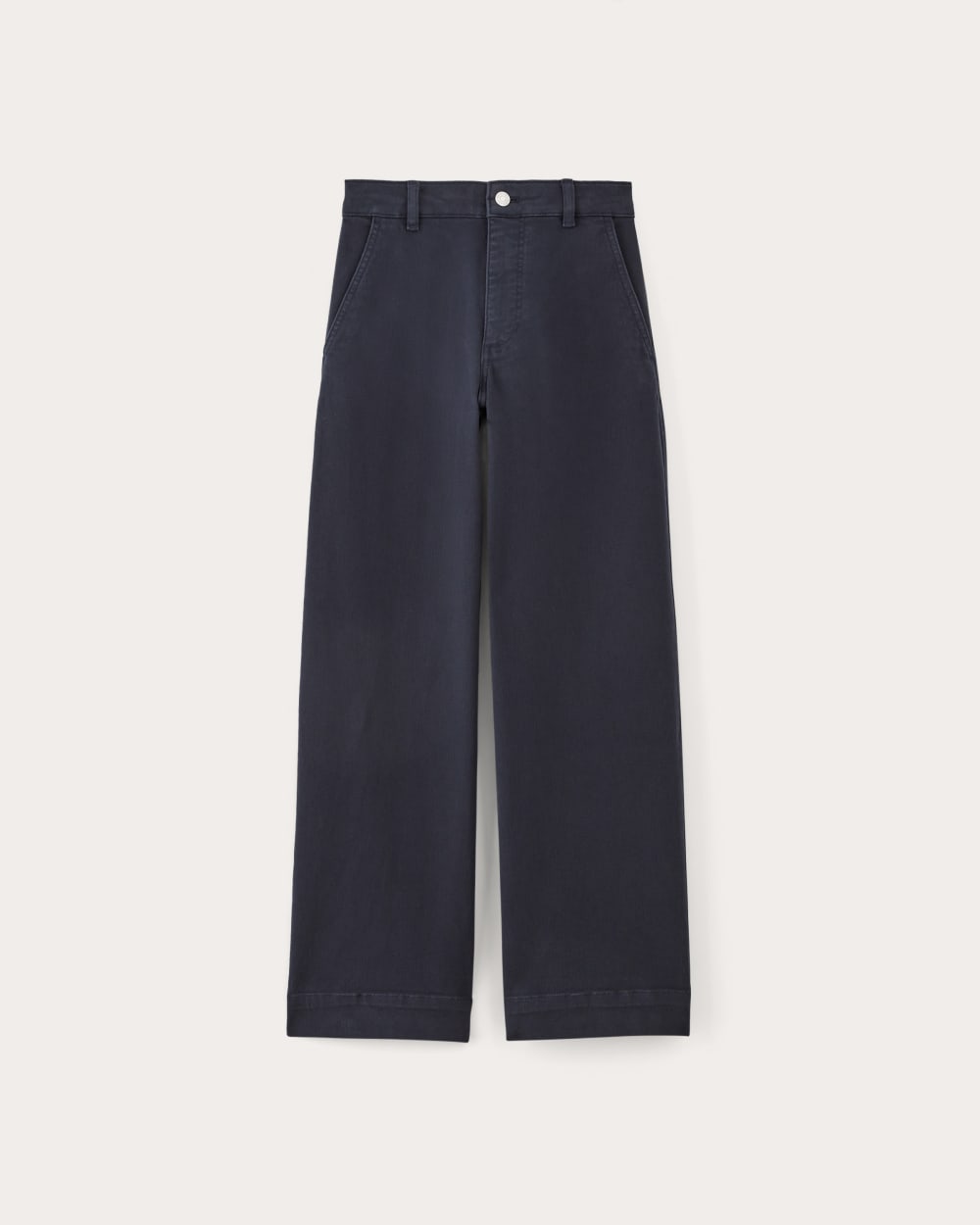 double ribbon wide pants ✔︎navy Double-Waistband-Drawstring-