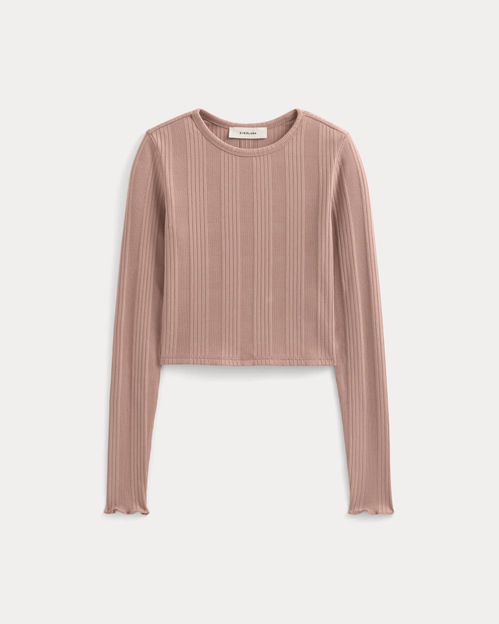 womens-lounge-rib-cropped-shirt-ash-rose | alt