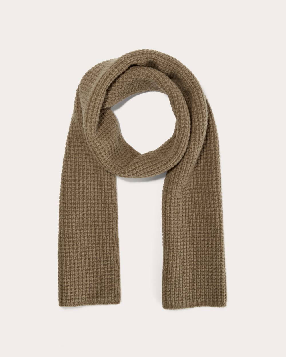 womens-wool-waffle-scarf-camel | primary