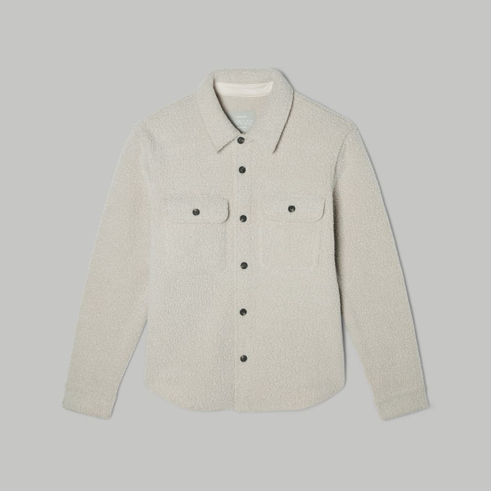 unisex-renew-fleece-everyone-overshirt-oat | alt