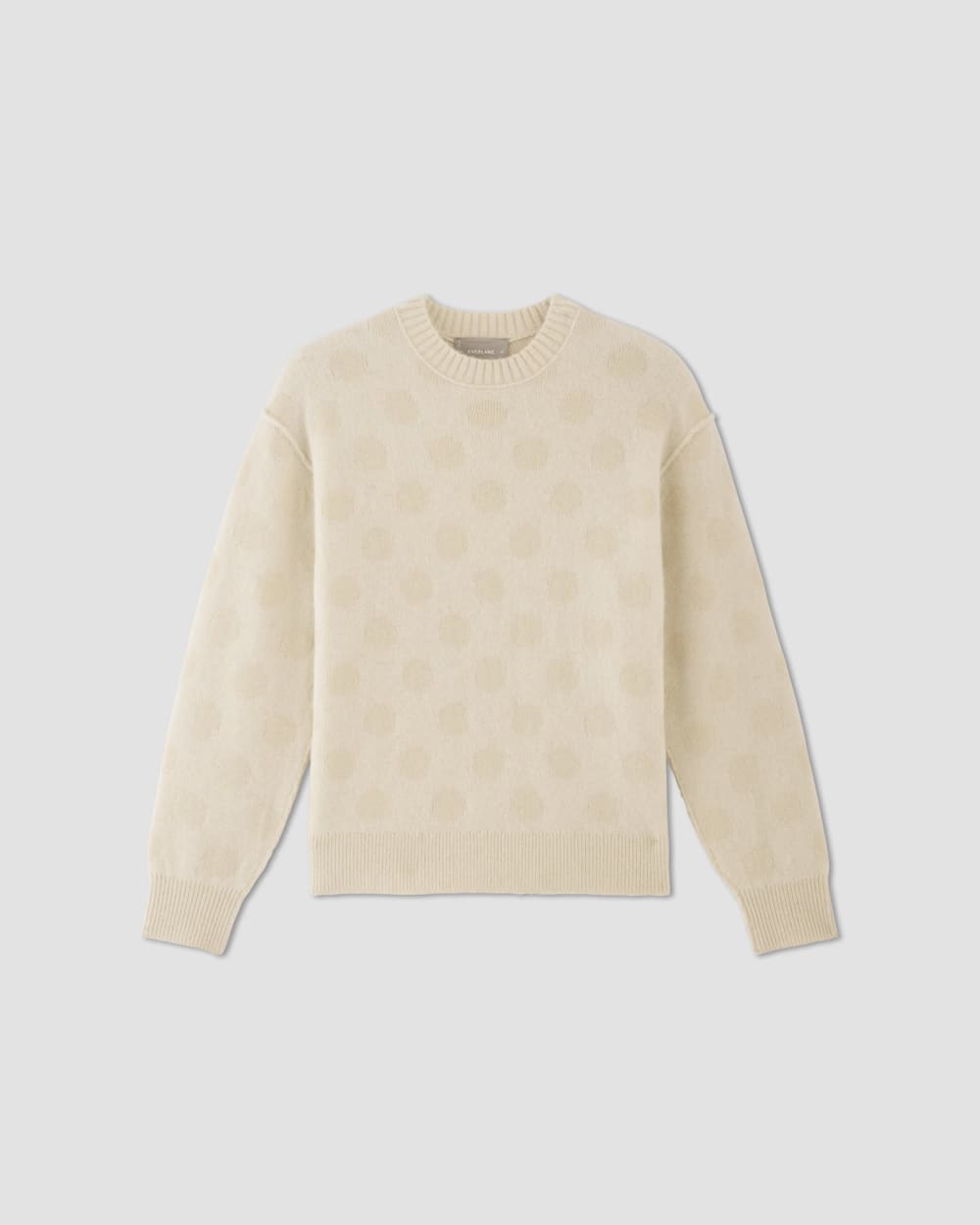 womens-alpaca-polka-dot-oversized-crew-snow-canvas | alt
