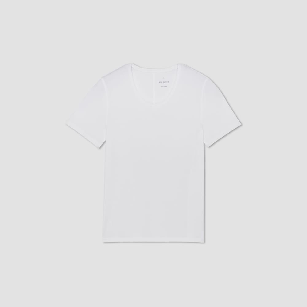 womens-supima-stretch-crew-neck-tee-white | alt
