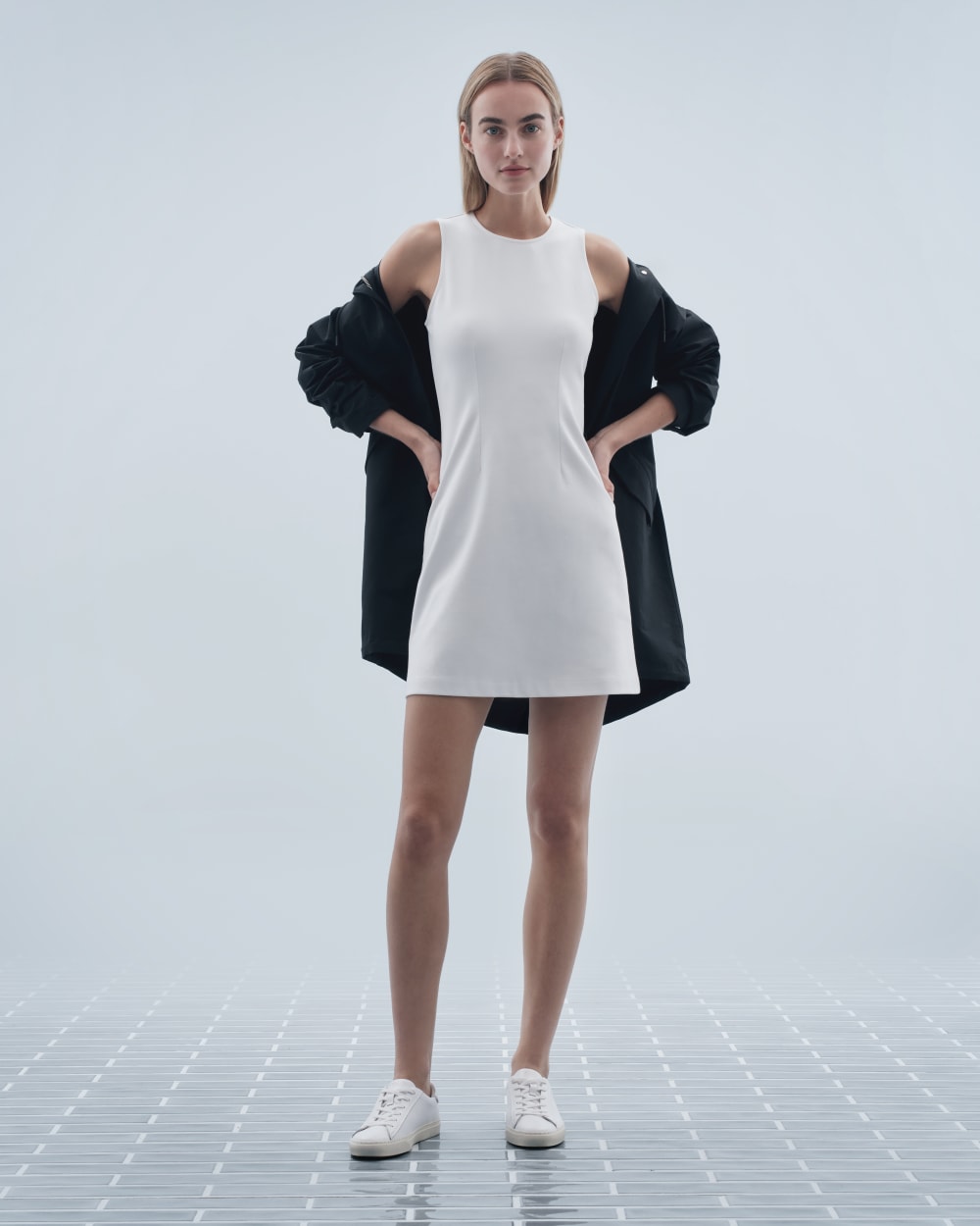 The Dream '90s Shift Dress | White Everlane The Dream '90s Shift Dress | White Everlane