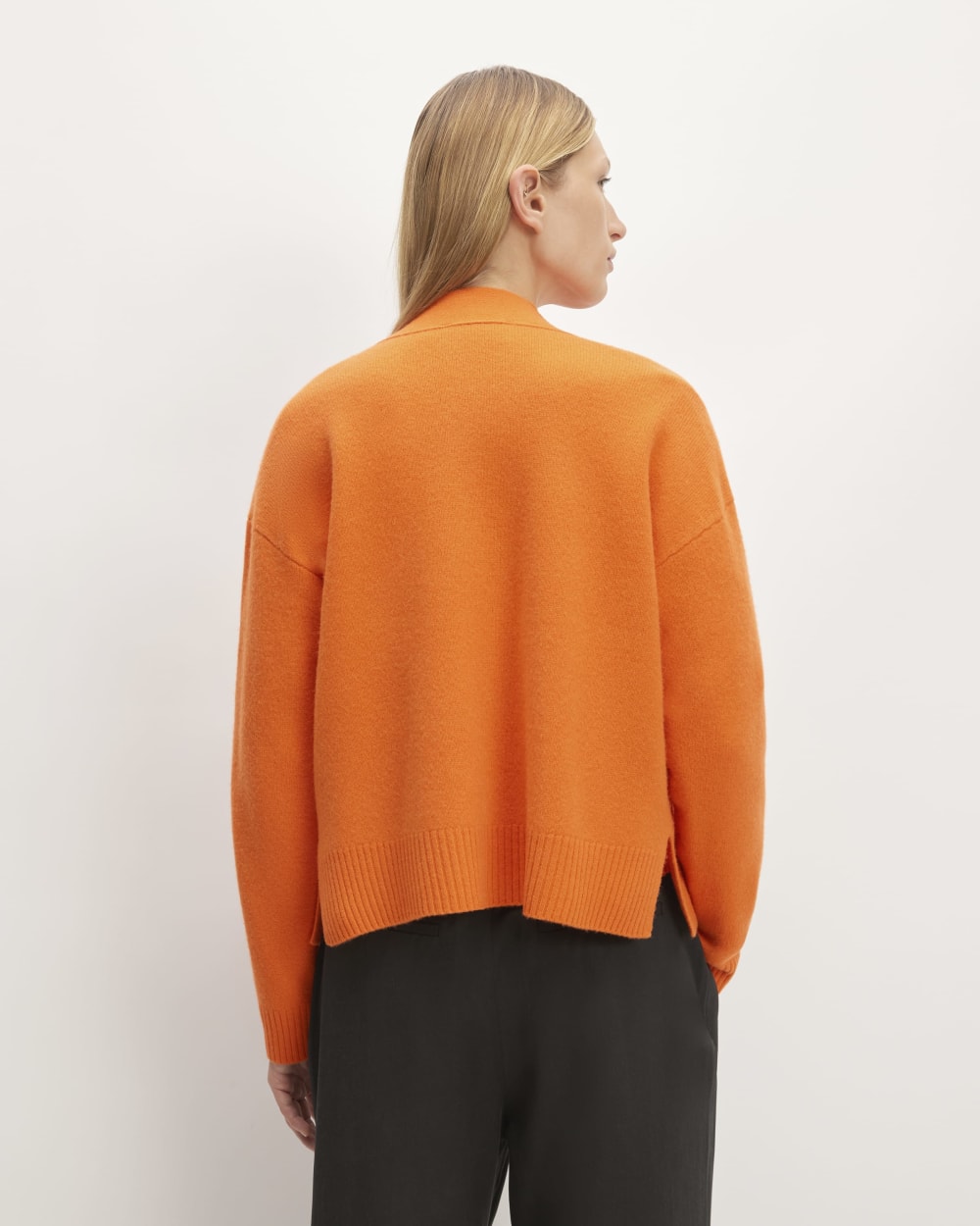 womens-merino-wool-cardigan-orange