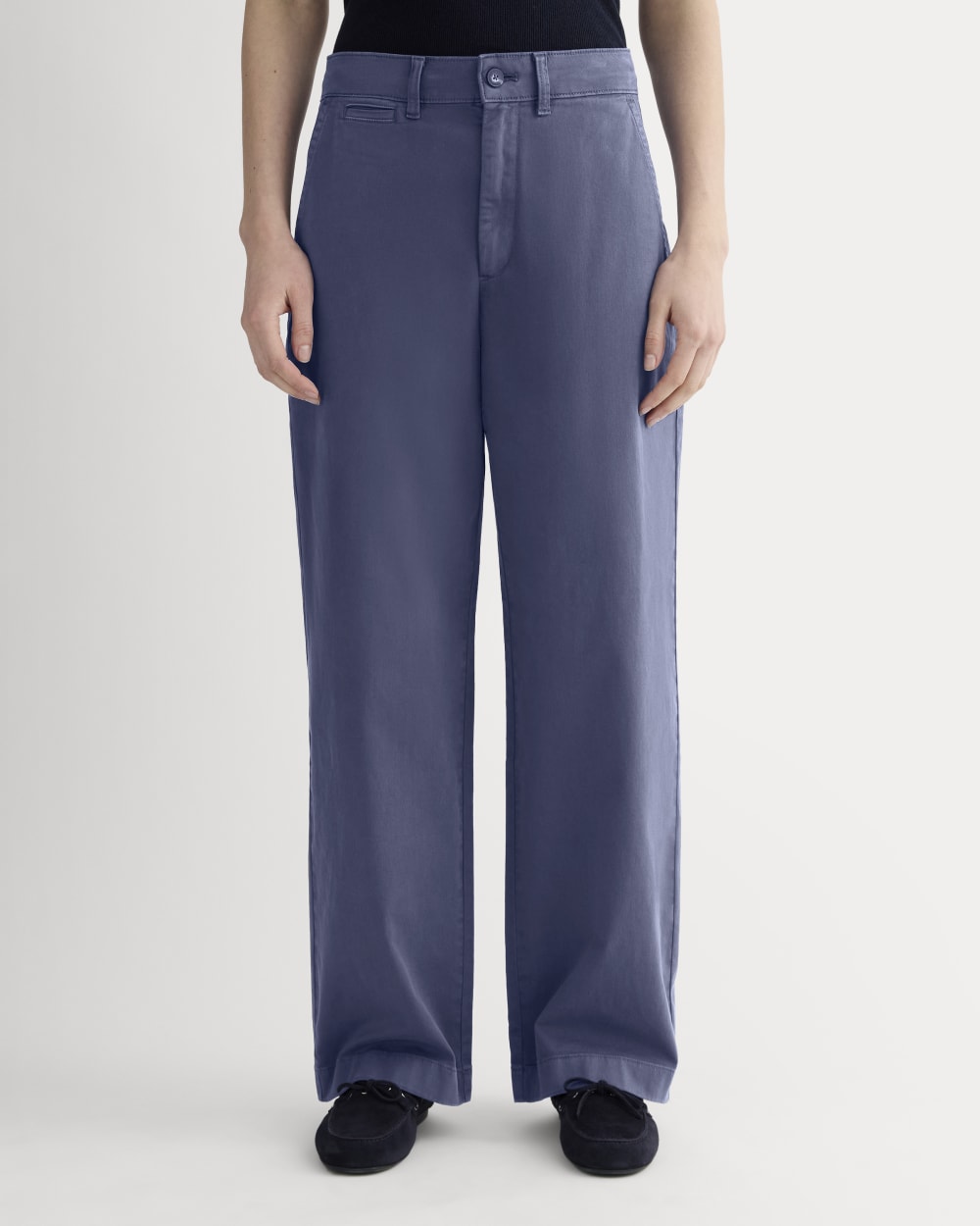 The Wide-Leg Chino | Deep Cobalt – Everlane