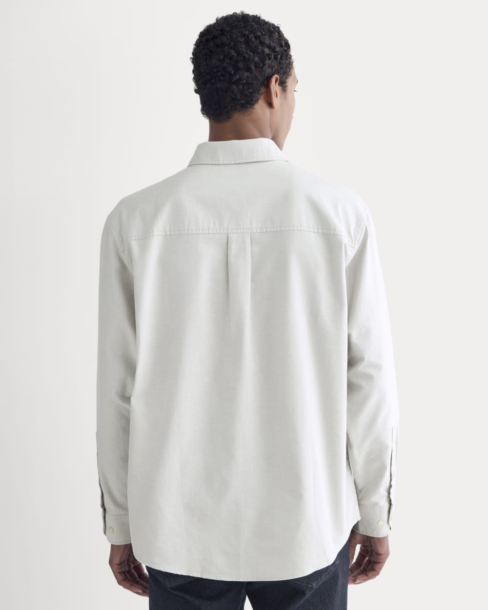 Oversized Oxford Shirt | Grey – Everlane