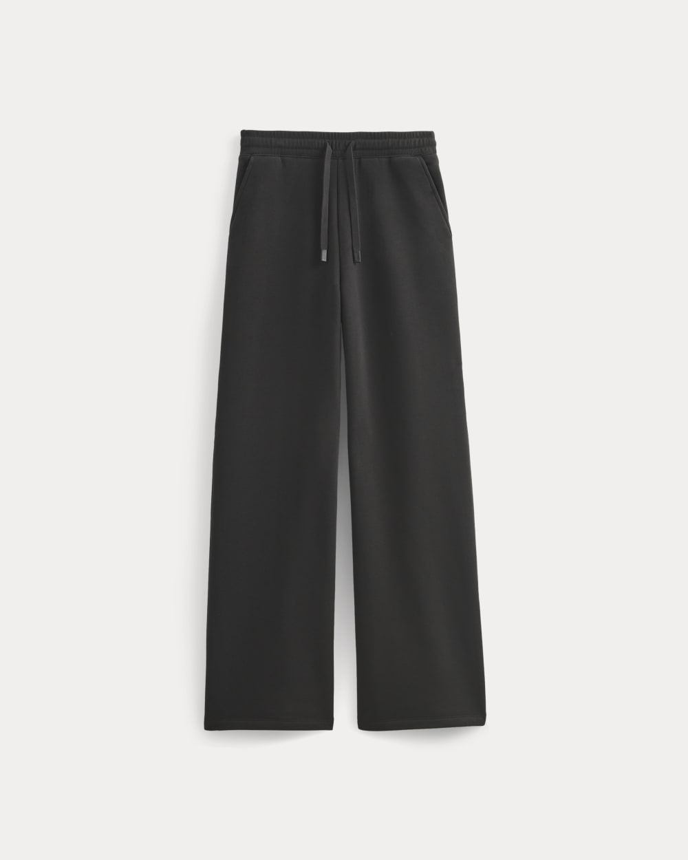womens-luxe-fleece-wide-leg-sweatpant-black | alt