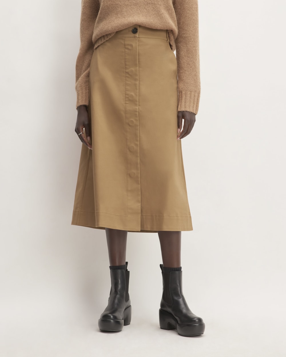 womens-structured-a-line-skirt-toasted-coconut | primary