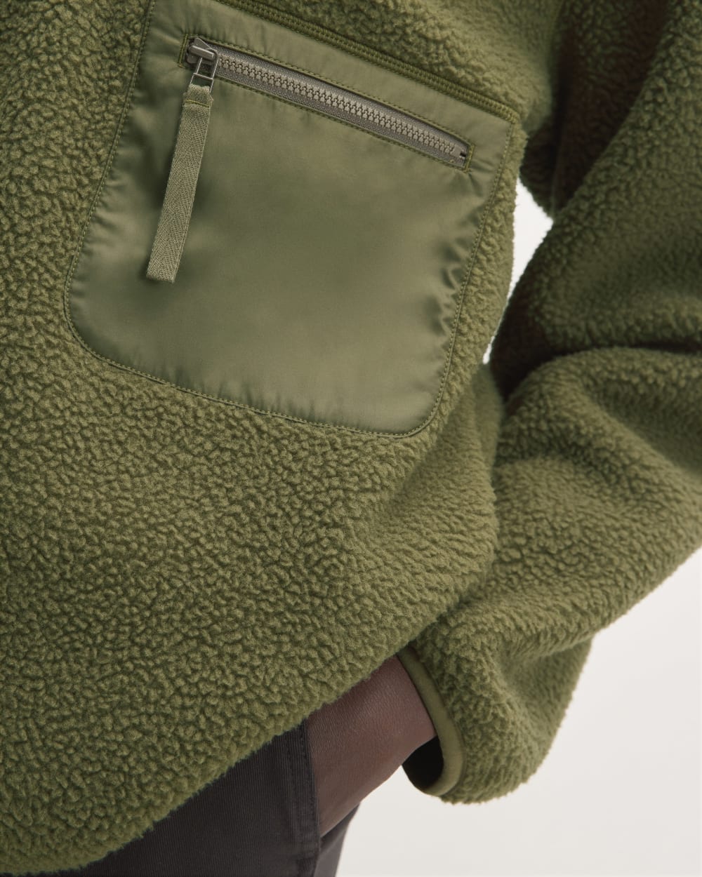 womens-renew-fleece-oversized-half-zip-kalamata