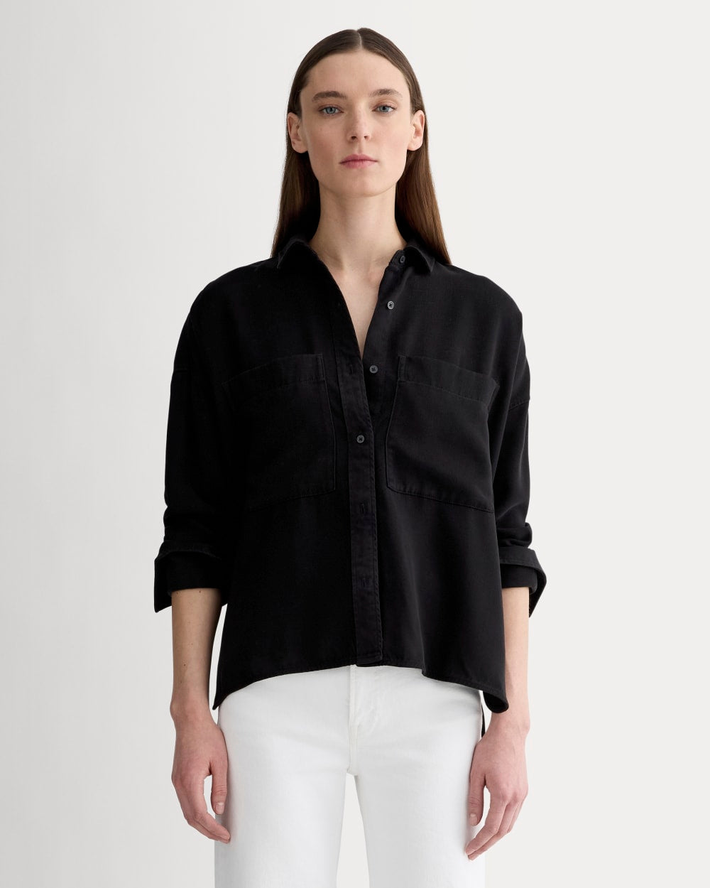The Boxy Overshirt in Buttersoft