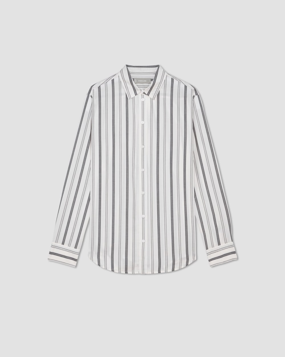 womens-silky-cttn-relaxed-shirt-bone-black | alt