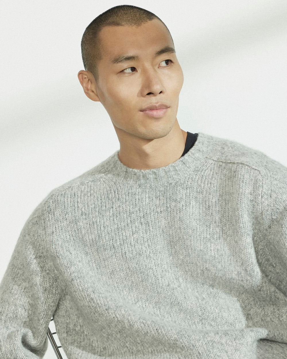 The Cloud Crewneck Sweater | Heathered Grey – Everlane
