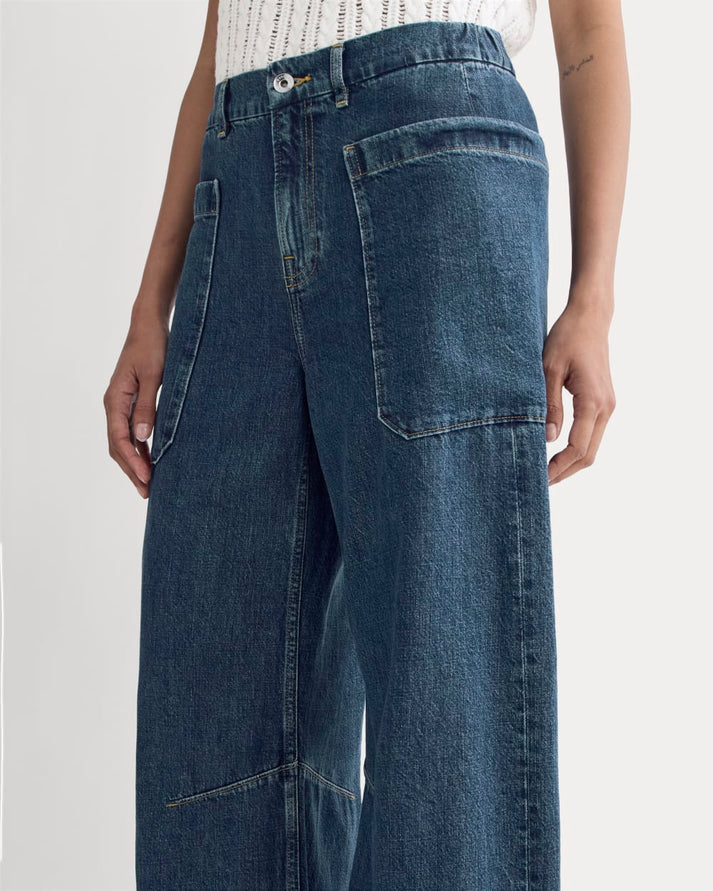 Garden Hedge Patch Jean (Indigo) main image 1