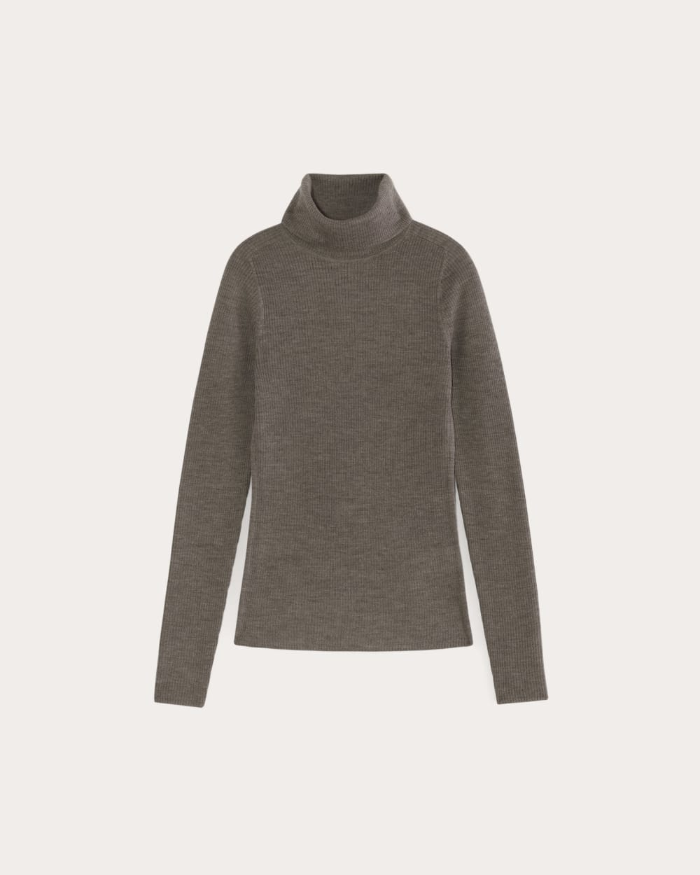 The Turtleneck in Ultrasoft Merino | Heather Cocoa – Everlane