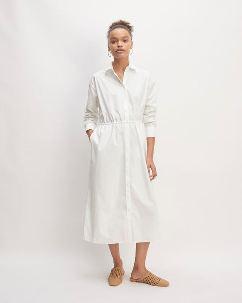 The Supima® Cotton Midi Shirt Dress