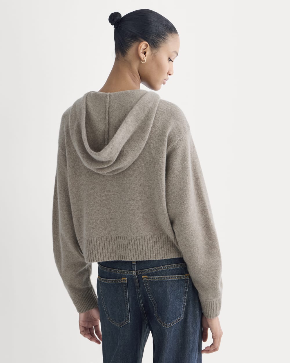 Full-Zip Hoodie in Wool Cashmere | Oatmeal – Everlane