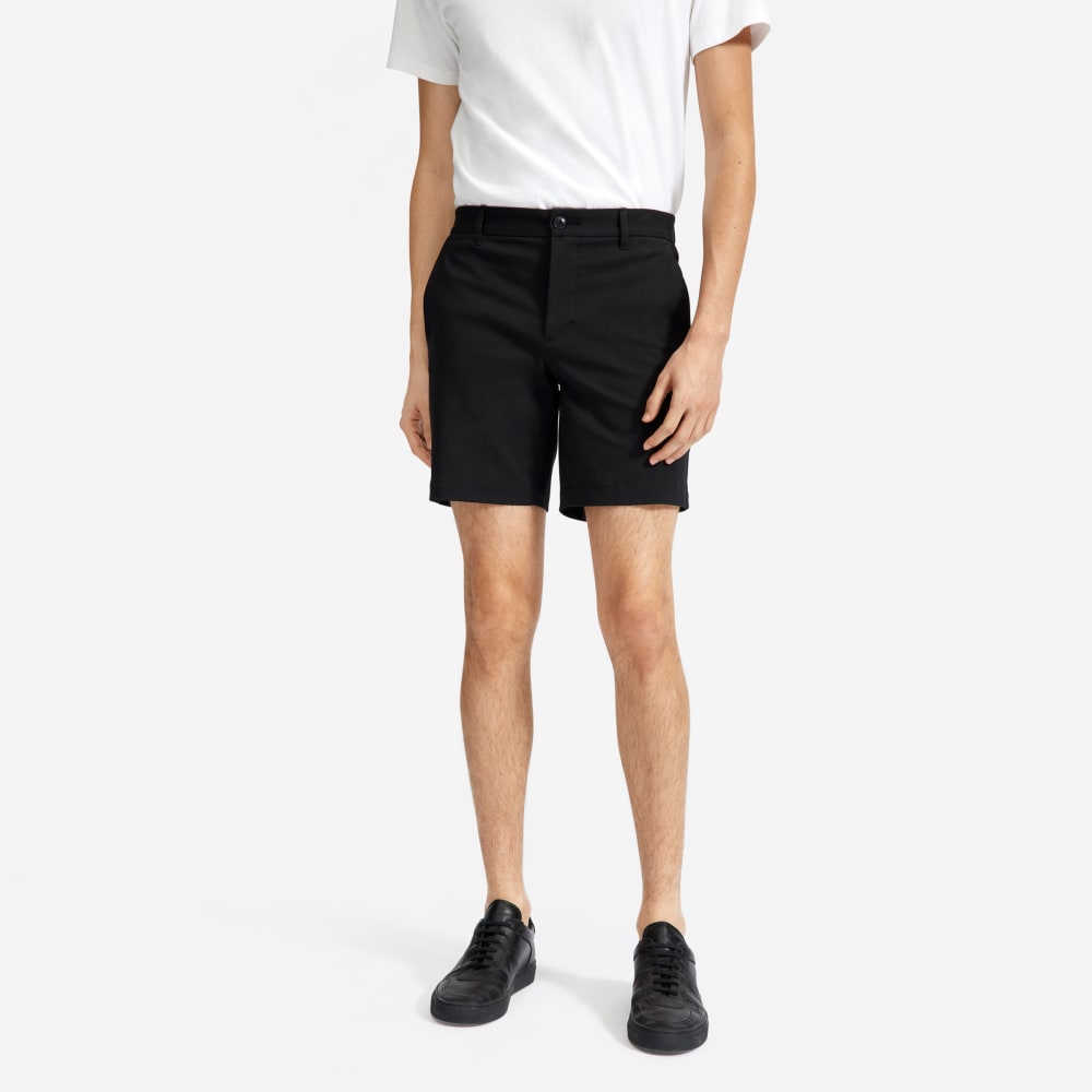 The 7” Slim-Fit Performance Chino Short | Black – Everlane