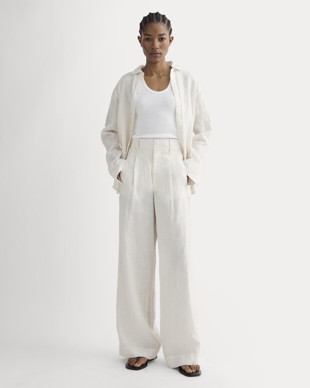The Linen Way-High® Drape Pant