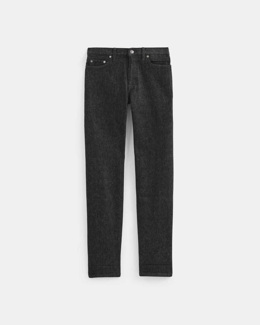 mens-selvedge-straight-fit-jean-black-rinse | alt