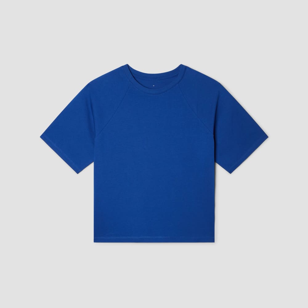 womens-organic-cotton-raglan-tee-mazarine-blue | alt