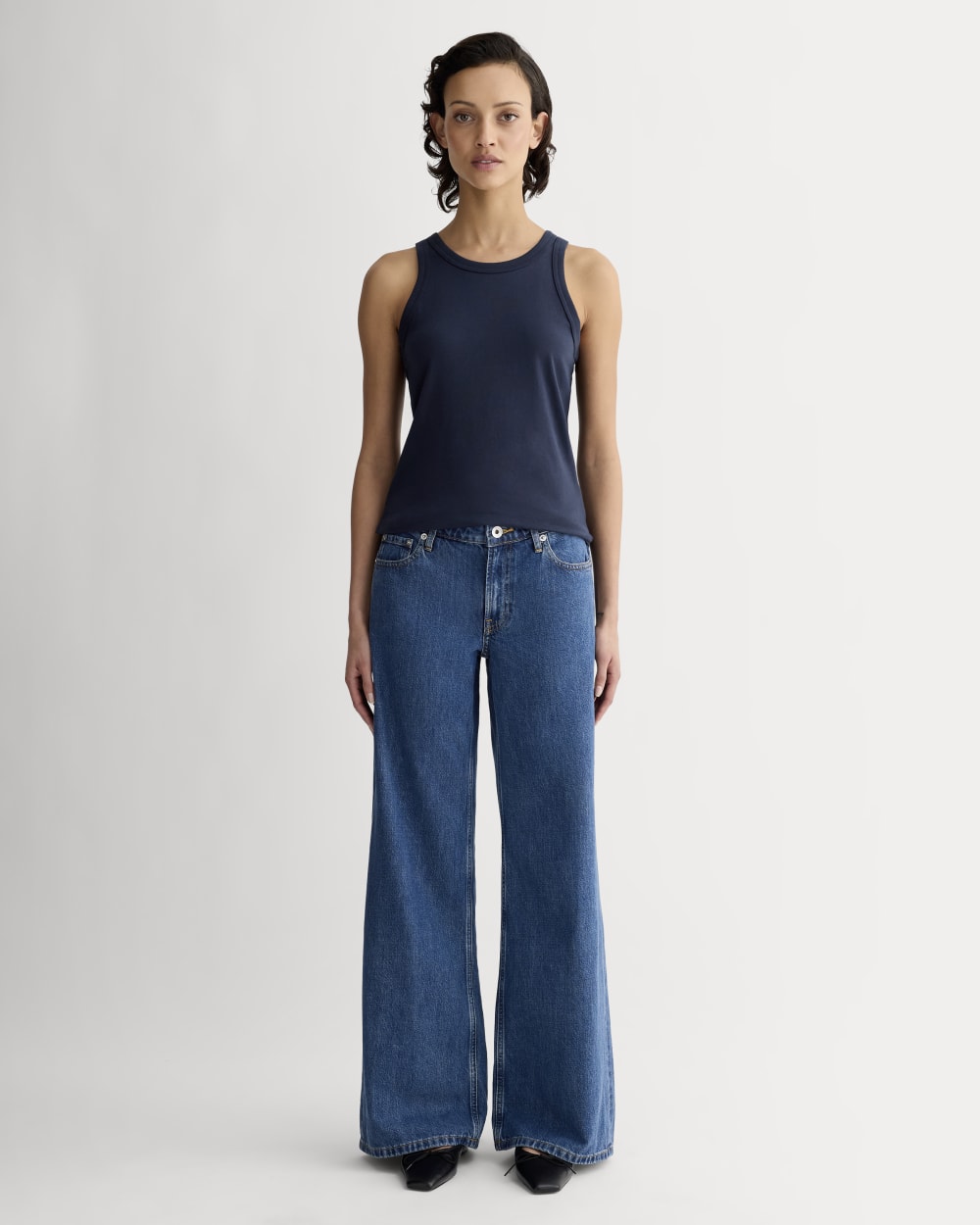 The Tank in Essential Cotton | Navy – Everlane