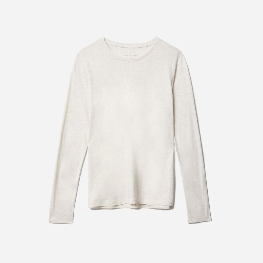 womens-organic-cotton-slim-ls-crew-oatmeal | alt