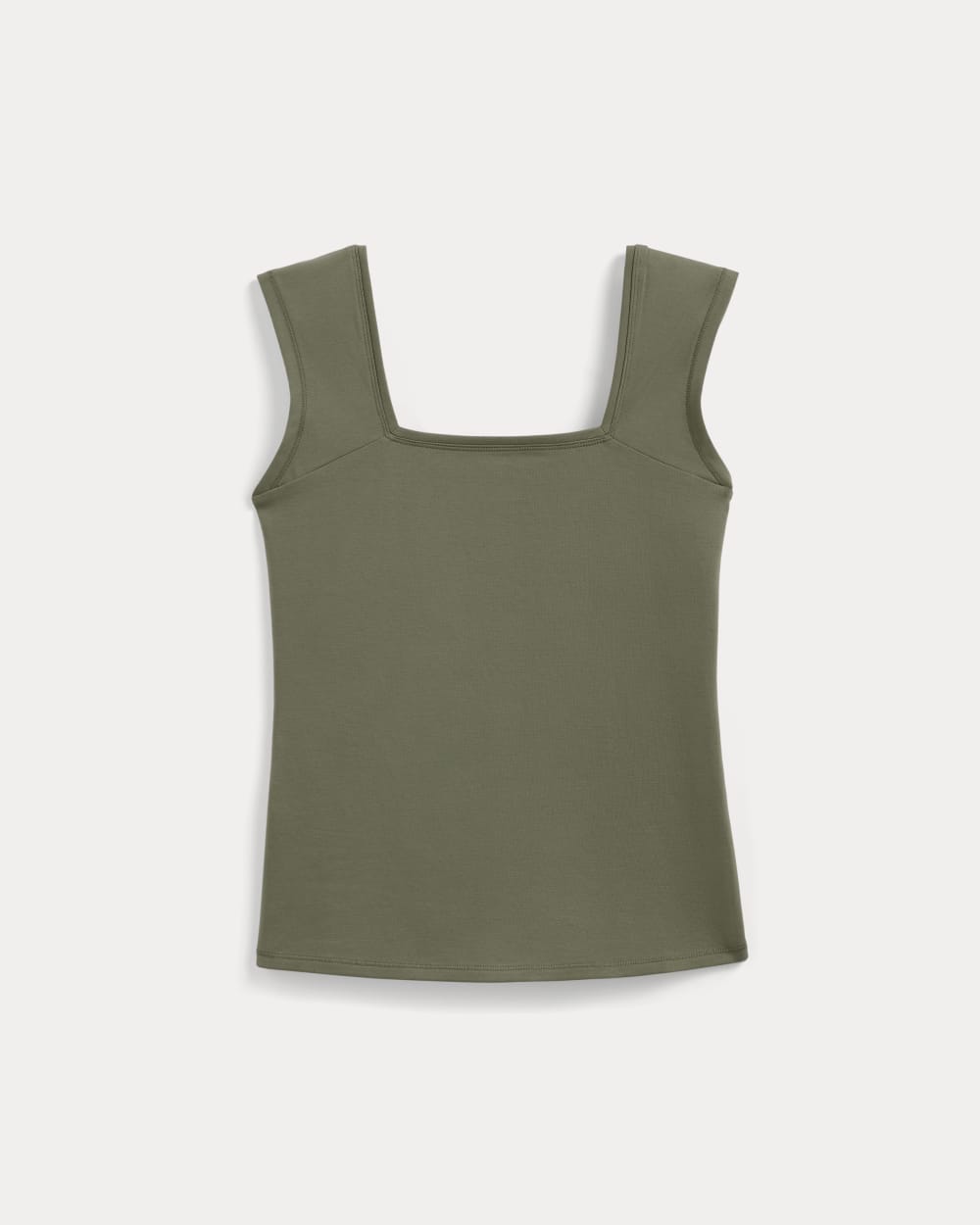 【SQUARELINE】Oa The Form Square-Neck Tank | Lichen Green – Everlane