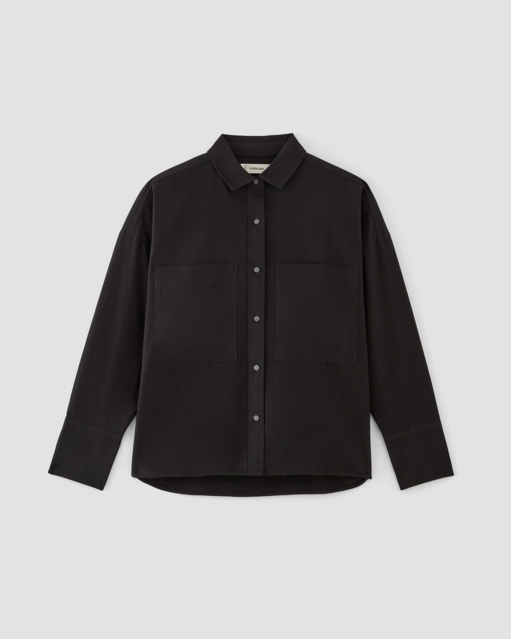 The Boxy Oxford | Black – Everlane
