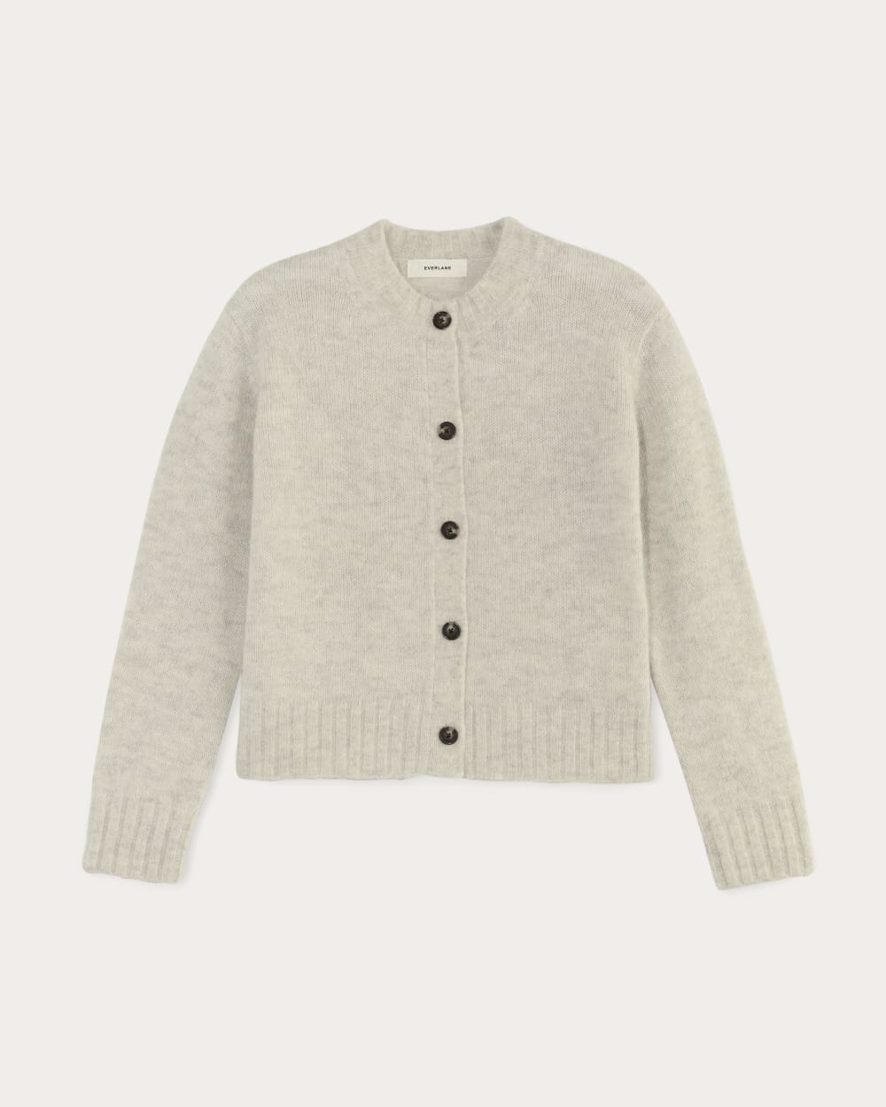 トップス YOKE ALPACA WOOL RIB CREW NECK CARDIGAN YOKE ALPACA WOOL RIB CREW NECK CARDIGAN
