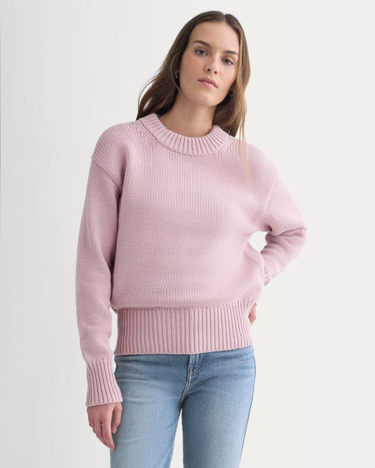 womens-oversized-cocoon-crew-cotton-burnished-lilac | primary