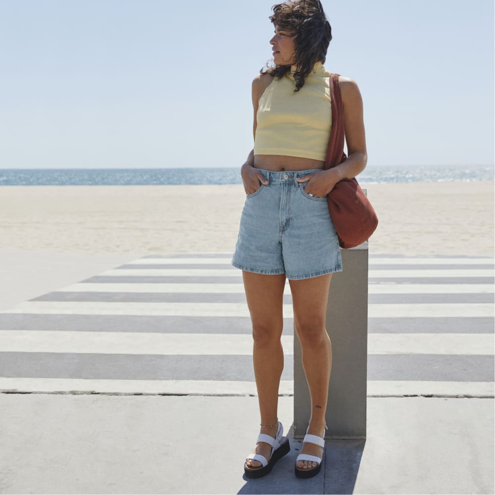 womens-a-line-denim-short-powder-blue
