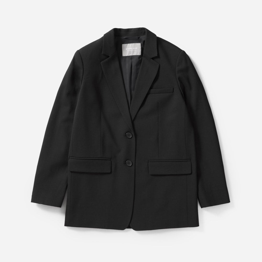 womens-oversized-blazer-black