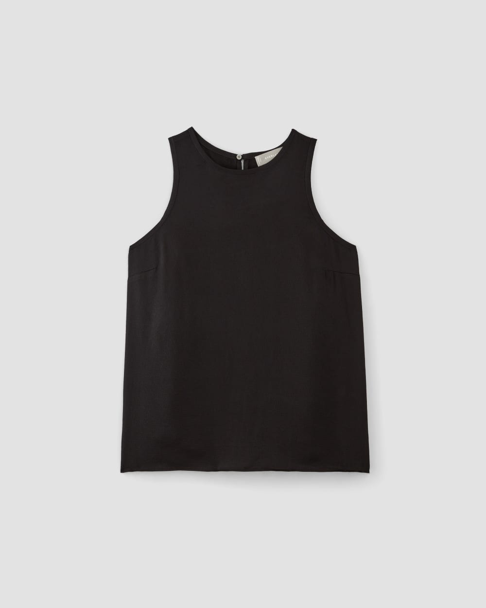 womens-satin-racerback-top-black | alt