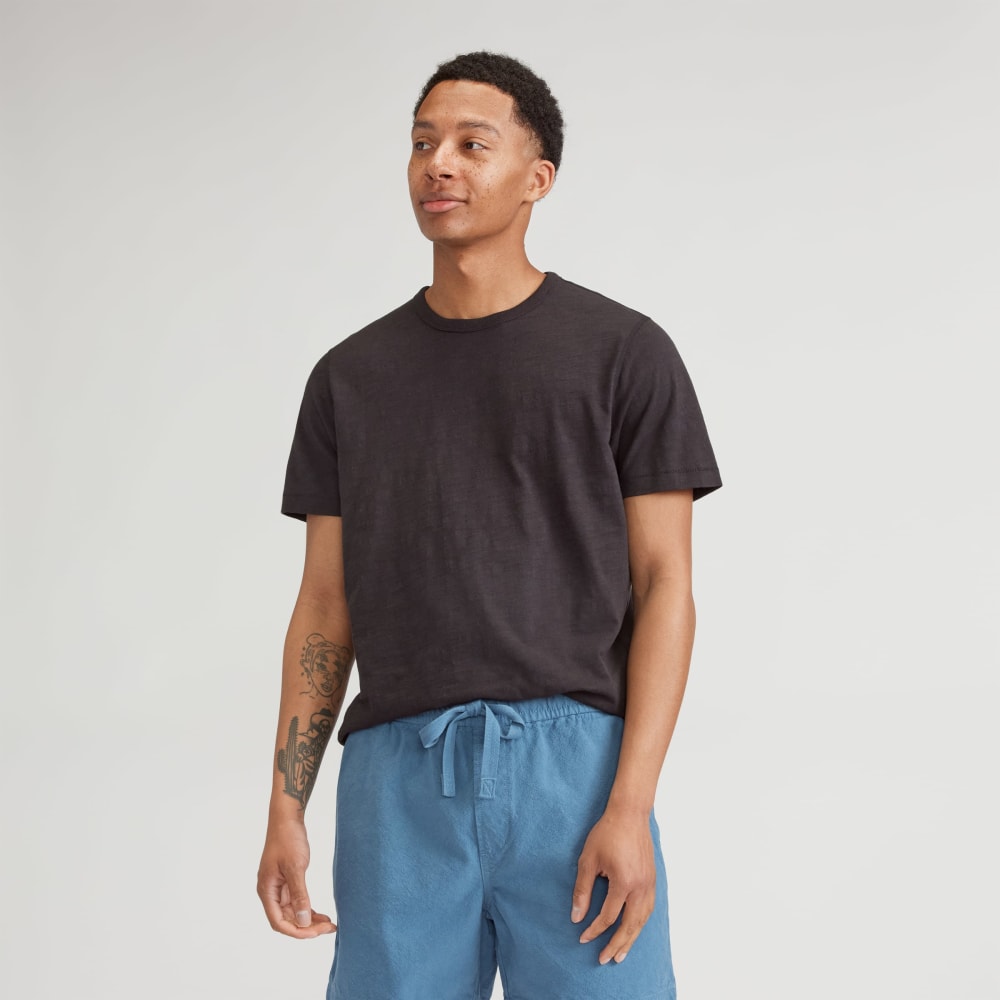 mens-good-earth-cotton-slub-crew-black | primary