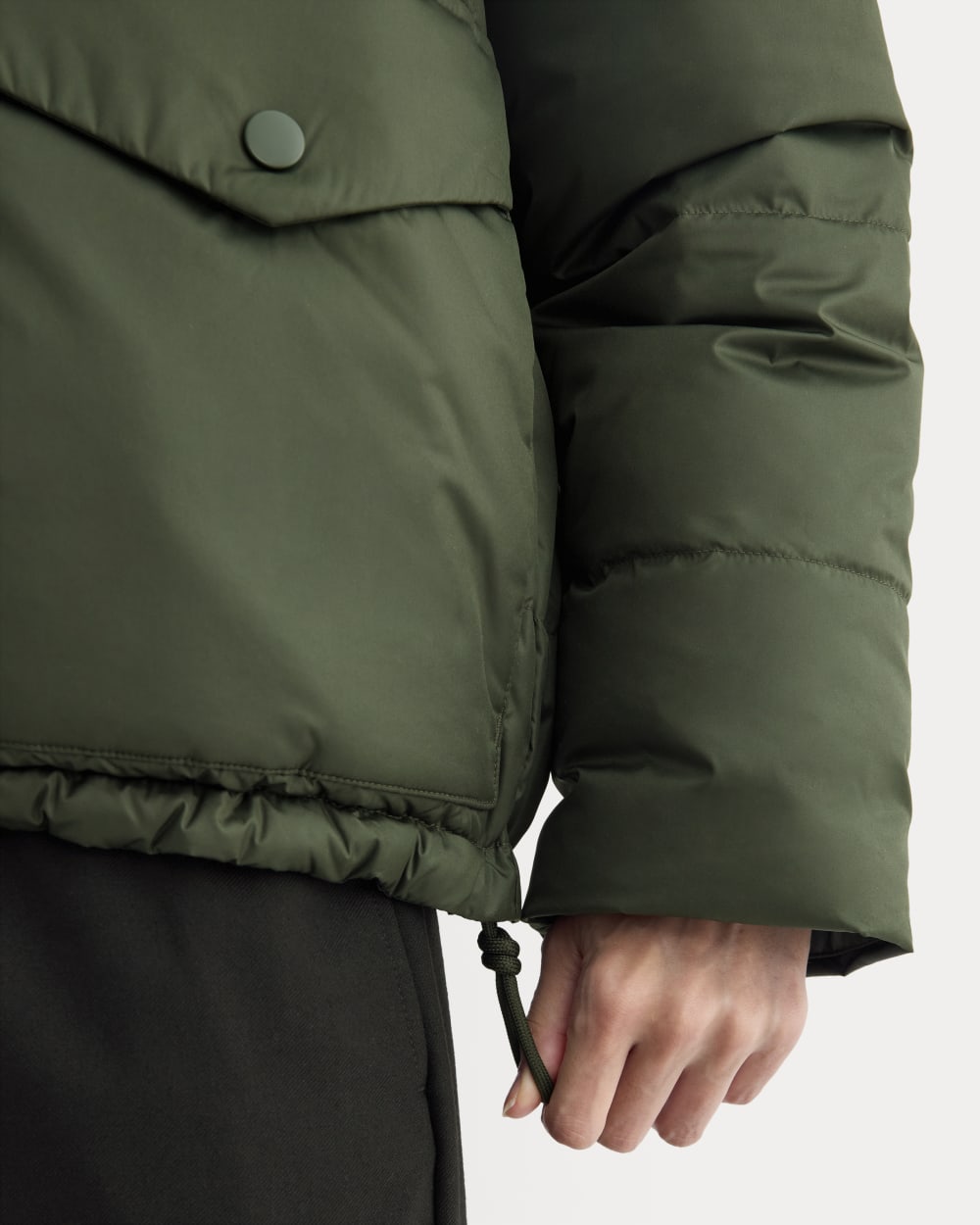 womens-the-everpuff-dark-green