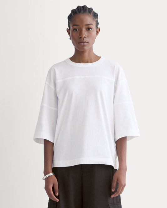 womens-oversized-varsity-tee-cotton-white | primary